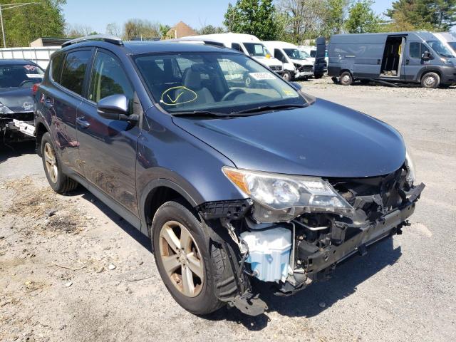 TOYOTA RAV4 XLE 2014 with VIN JTMRFREV4ED095550 - Photo from auction