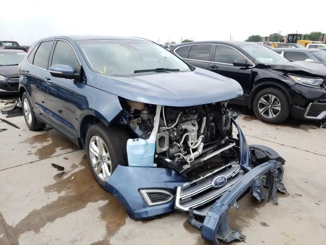 FORD EDGE SEL 2018 with VIN 2FMPK3J80JBC37100 - Photo from auction
