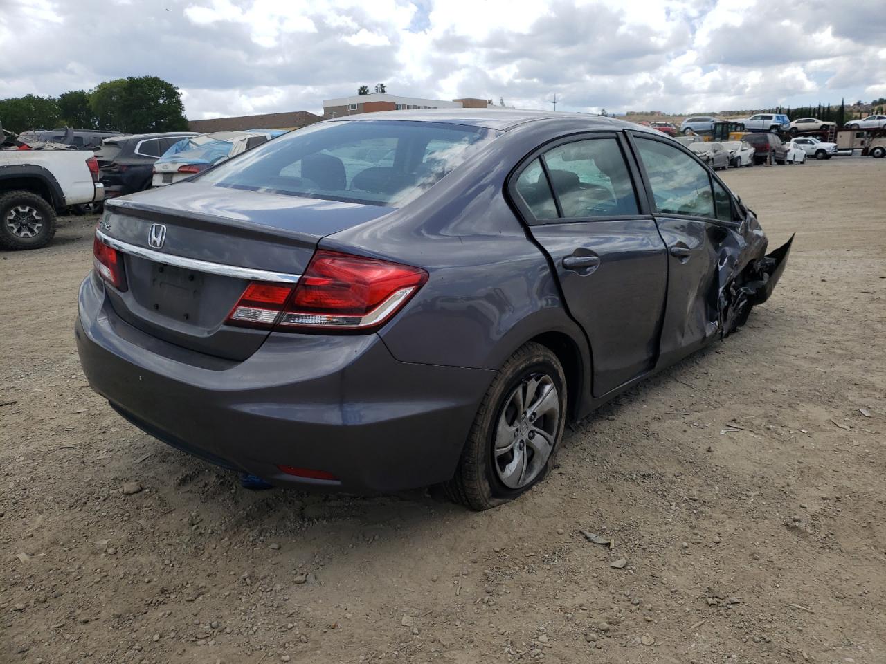 Photo 4 from auction – 2014 HONDA CIVIC LX with VIN 19XFB2F56EE263157