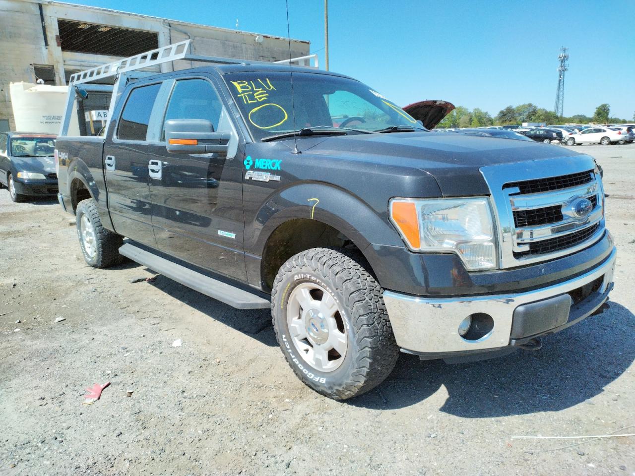 FORD F150 SUPER 2013 with VIN 1FTFW1ET6DKD10973 - Photo from auction