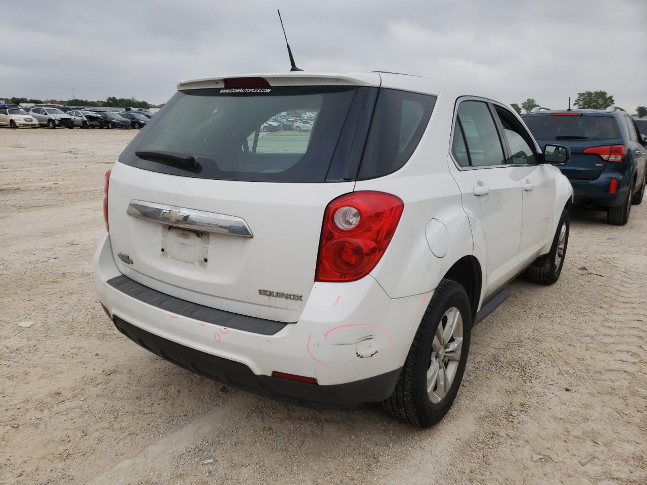 Photo 4 from auction – 2012 CHEVROLET EQUINOX LS with VIN 2GNALBEK4C6336416