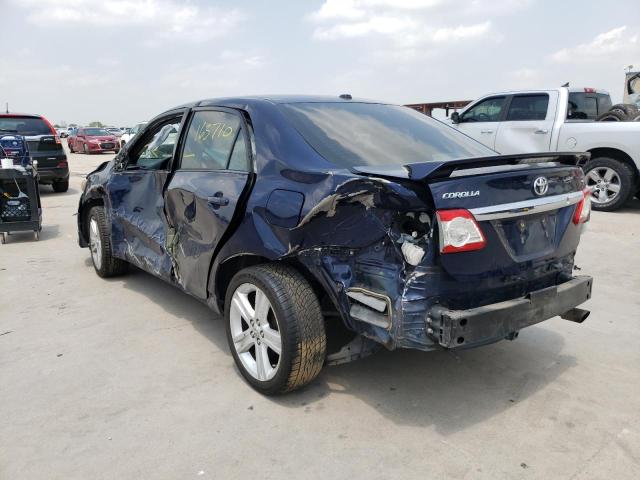 Photo 3 from auction – 2013 TOYOTA COROLLA BA with VIN 5YFBU4EEXDP215471