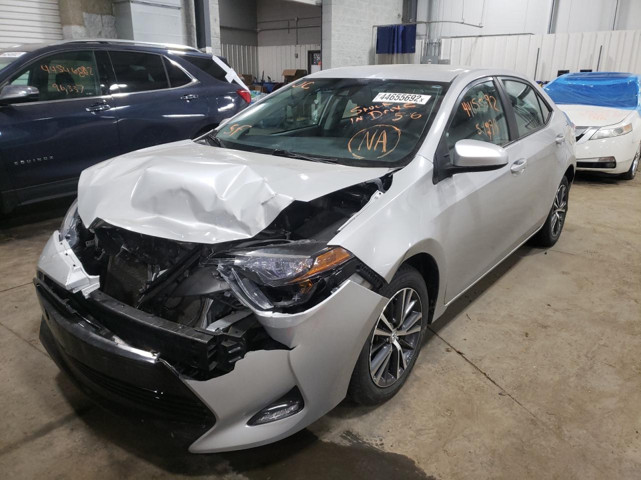 Photo 2 from auction – 2017 TOYOTA COROLLA L with VIN 2T1BURHEXHC826356