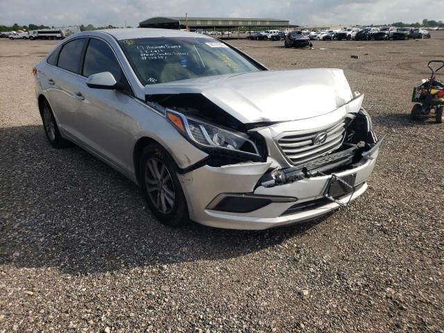 HYUNDAI SONATA SE 2017 with VIN 5NPE24AF1HH573630 - Photo from auction