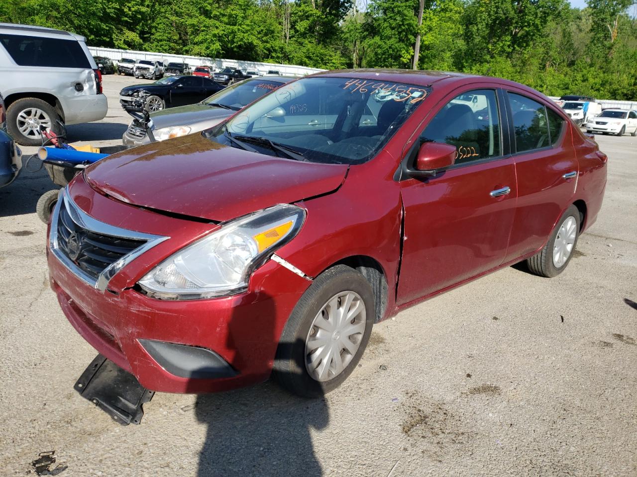 Photo 2 from auction – 2017 NISSAN VERSA S with VIN 3N1CN7APXHK416552