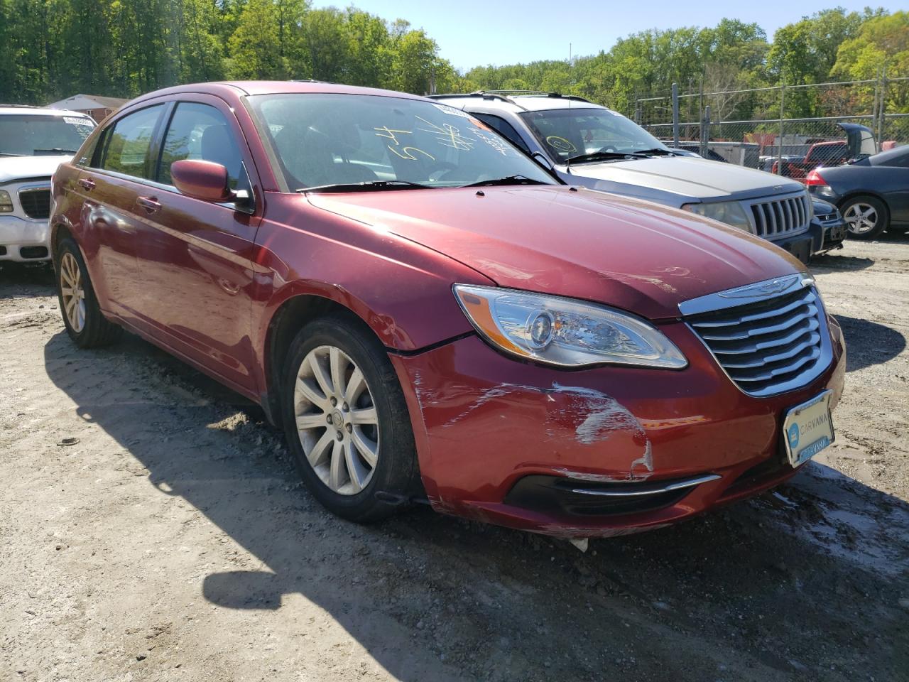 CHRYSLER 200 TOURIN 2012 with VIN 1C3CCBBB7CN206412 - Photo from auction