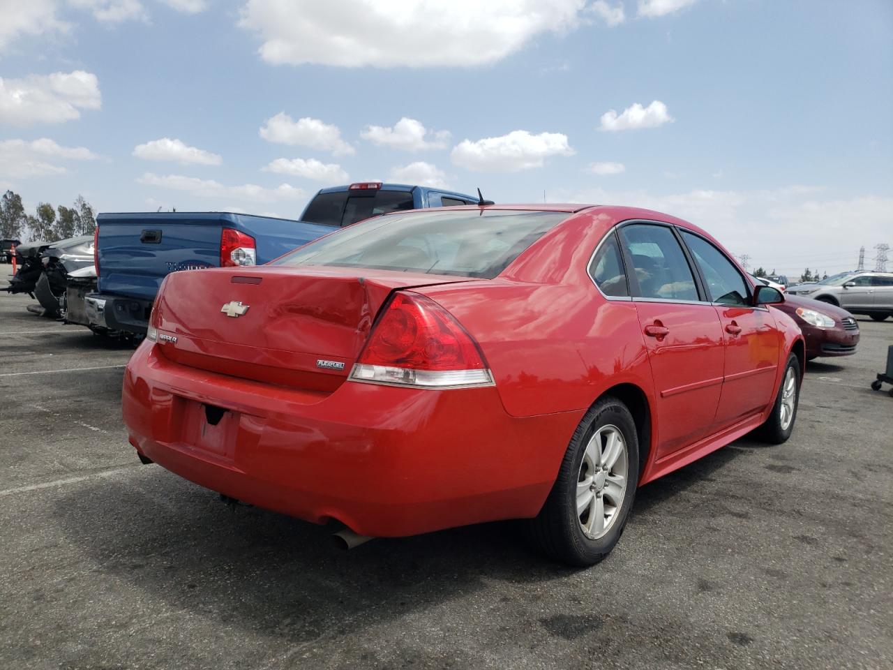 Photo 4 from auction – 2012 CHEVROLET IMPALA LS with VIN 2G1WF5E34C1187608