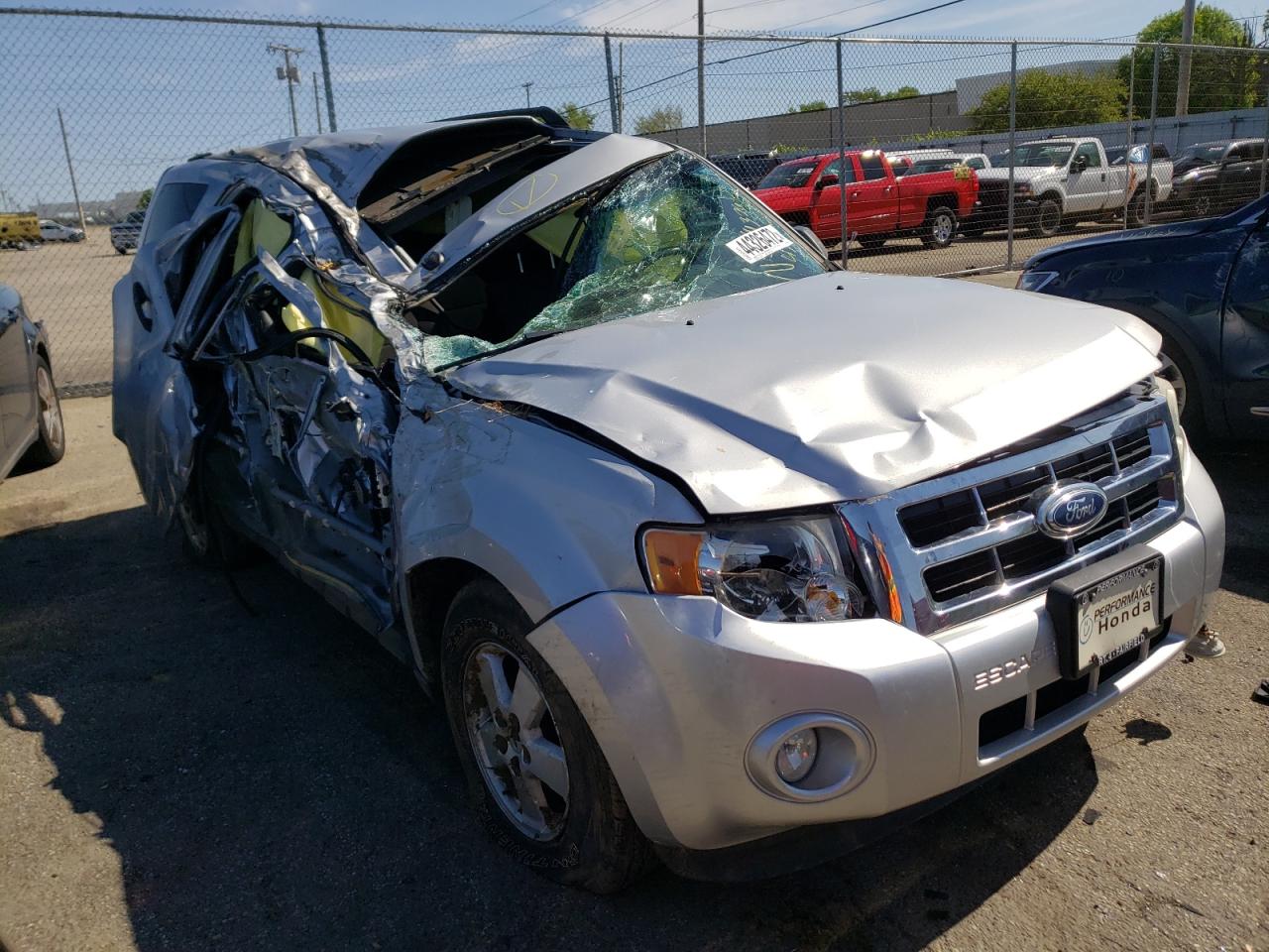 FORD ESCAPE XLT 2010 with VIN 1FMCU0D75AKA95634 - Photo from auction