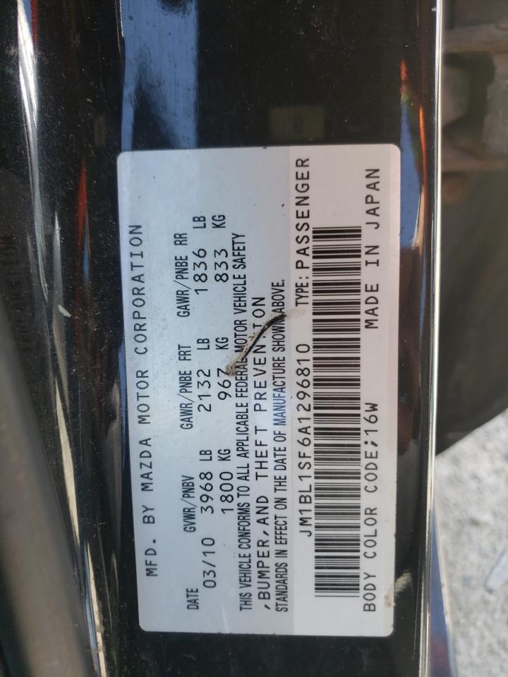 Photo 10 from auction – 2010 MAZDA 3 I with VIN JM1BL1SF6A1296810