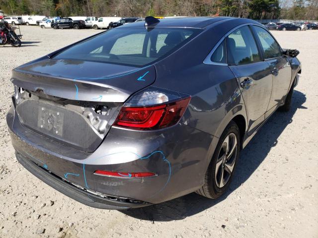 Photo 4 from auction – 2021 HONDA INSIGHT EX with VIN 19XZE4F59ME010641