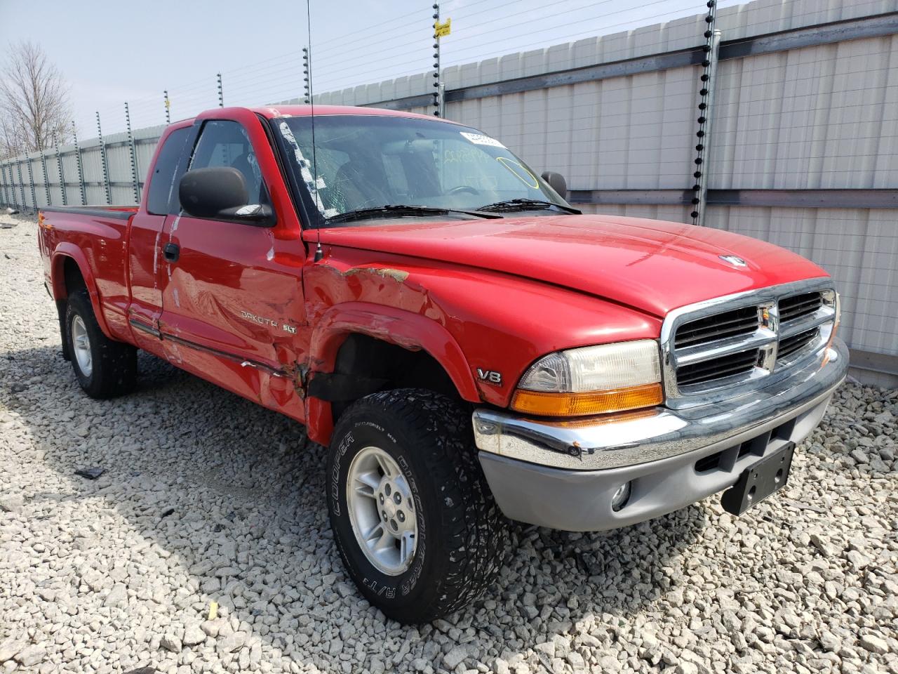 DODGE DAKOTA 1998 with VIN 1B7GG22Y1WS589565 - Photo from auction