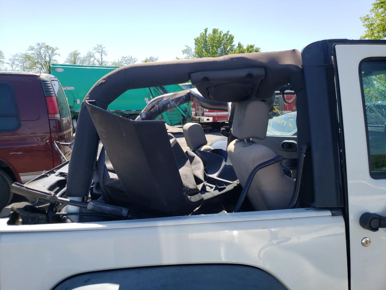 Photo 6 from auction – 2008 JEEP WRANGLER X with VIN 1J4FA24188L602154