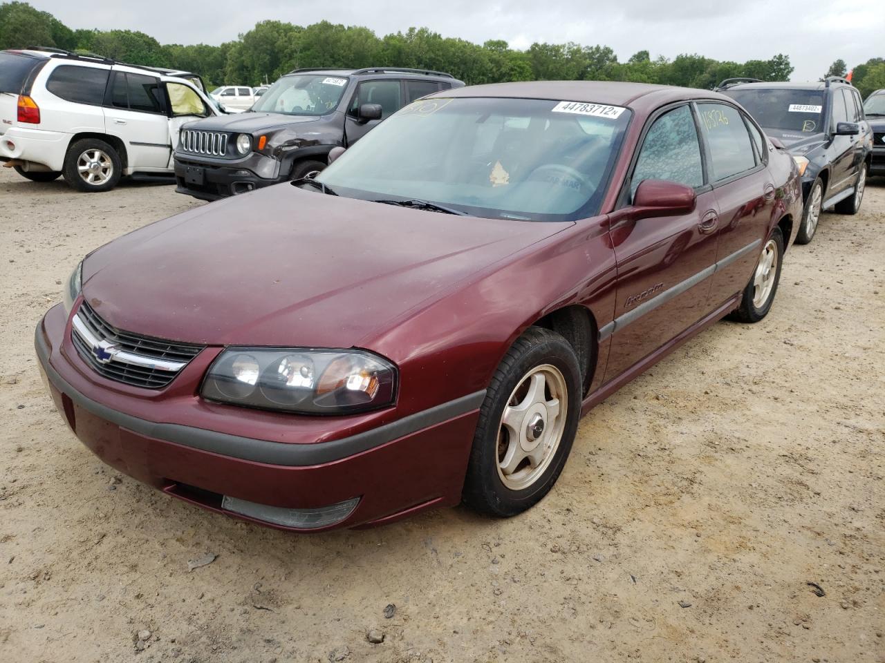 Photo 2 from auction – 2002 CHEVROLET IMPALA LS with VIN 2G1WH55KX29202419