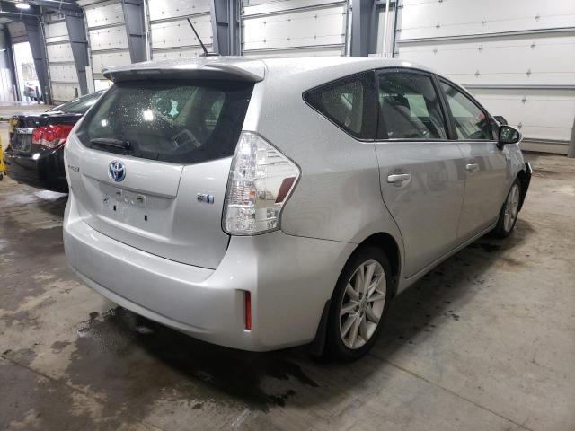 Photo 4 from auction – 2014 TOYOTA PRIUS V with VIN JTDZN3EU4EJ001532