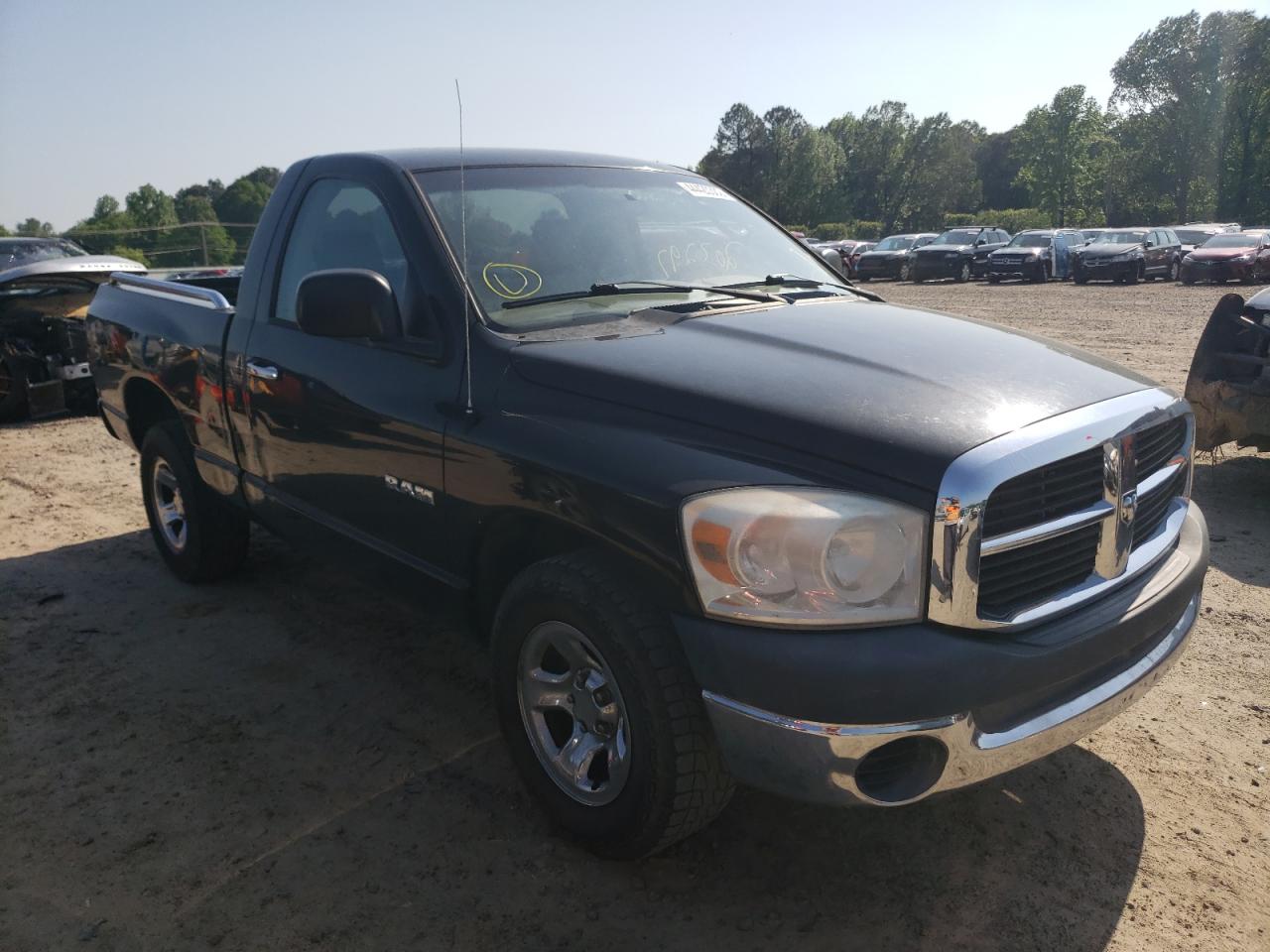 DODGE RAM 1500 S 2008 with VIN 1D7HA16K88J181777 - Photo from auction