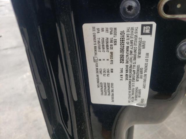 Photo 10 from auction – 2006 CADILLAC SRX with VIN 1GYEE637060189352