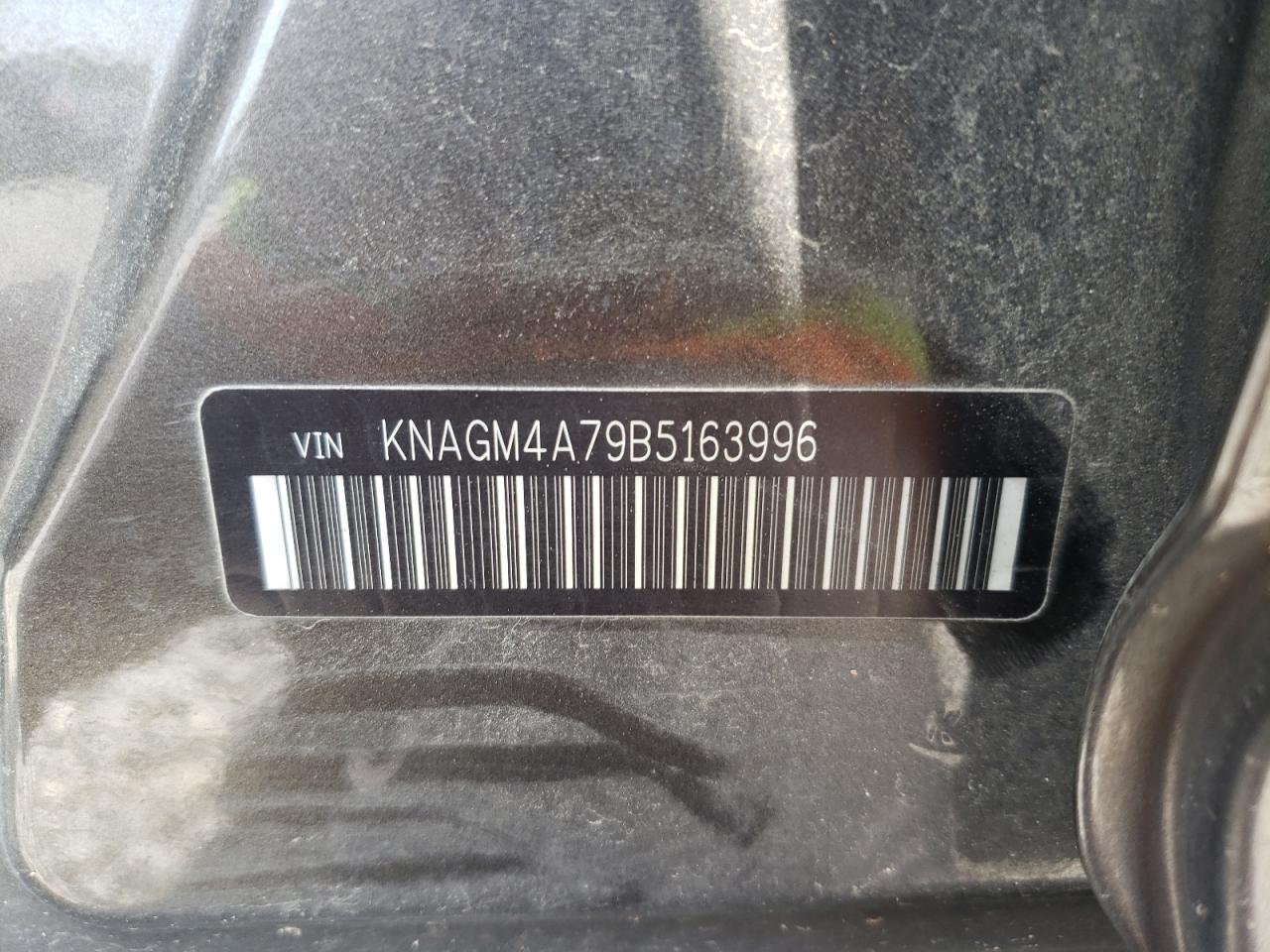 Photo 11 from auction – 2011 KIA OPTIMA LX with VIN KNAGM4A79B5163996