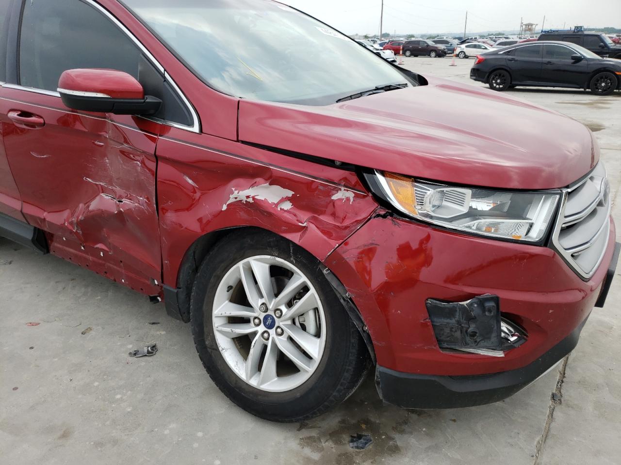 Photo 9 from auction – 2017 FORD EDGE SEL with VIN 2FMPK3J8XHBB94024