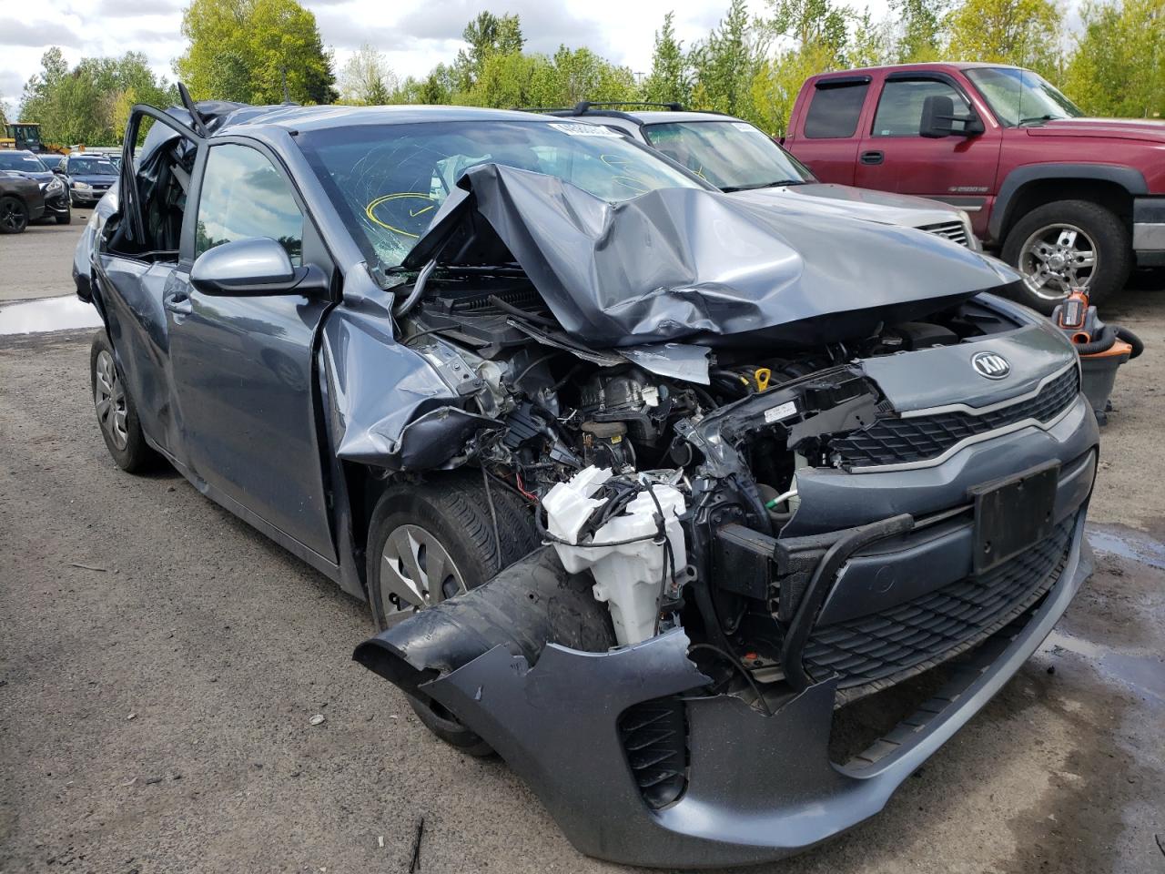 KIA RIO S 2019 with VIN 3KPA25AB4KE225172 - Photo from auction