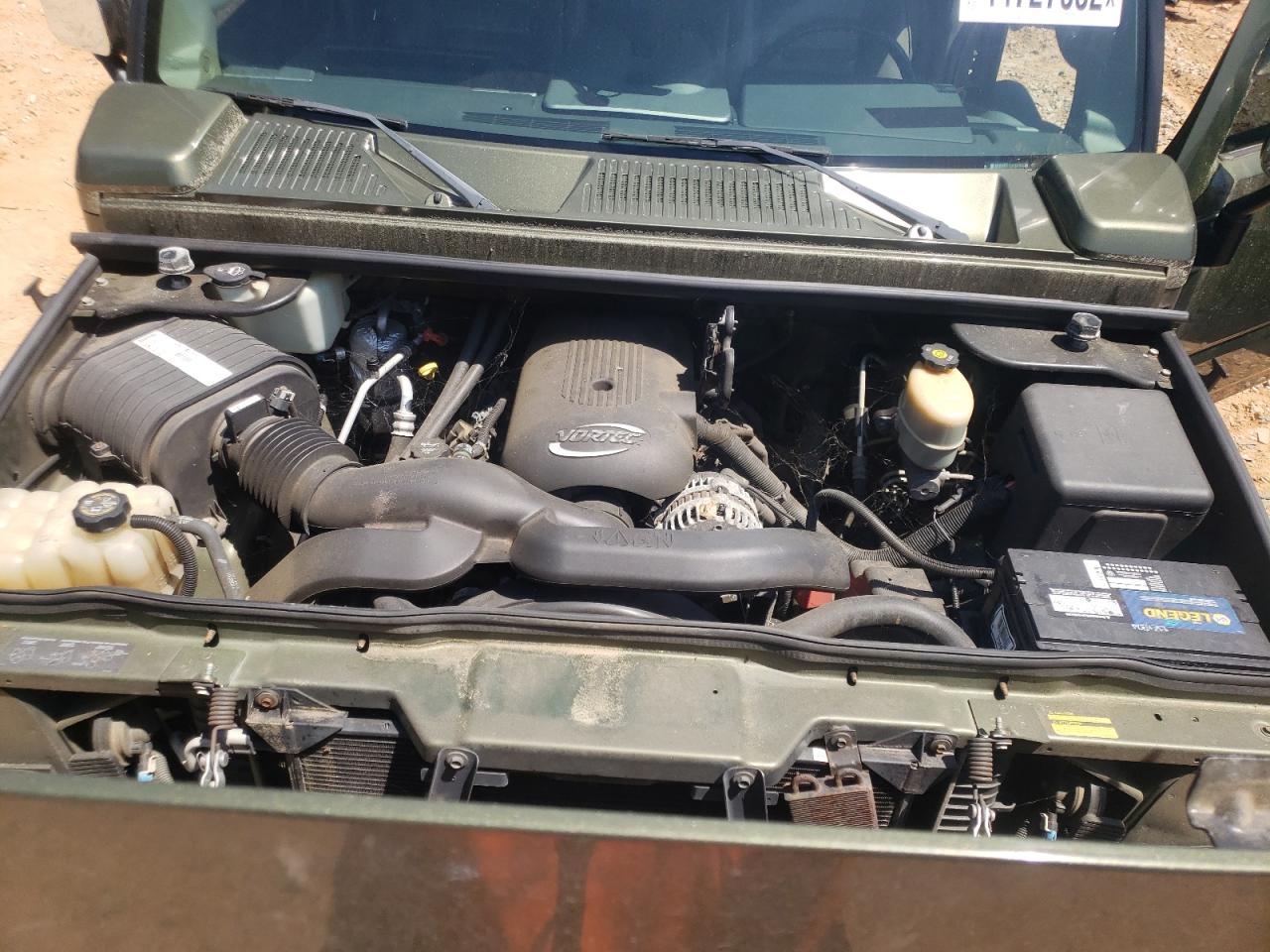 Photo 7 from auction – 2003 HUMMER H2 with VIN 5GRGN23U33H142857