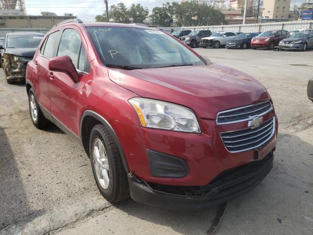 CHEVROLET TRAX 1LT 2015 with VIN KL7CJLSB1FB067596 - Photo from auction