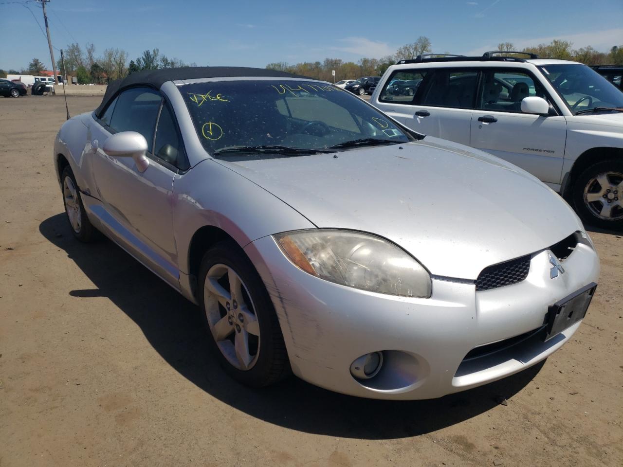 MITSUBISHI ECLIPSE SP 2007 with VIN 4A3AL25F67E007176 - Photo from auction
