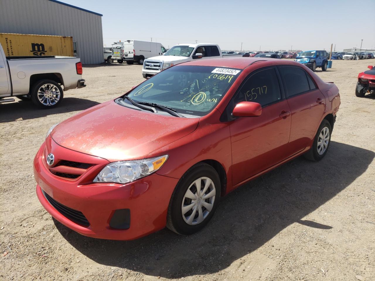 Photo 2 from auction – 2011 TOYOTA COROLLA BA with VIN JTDBU4EE7BJ106614