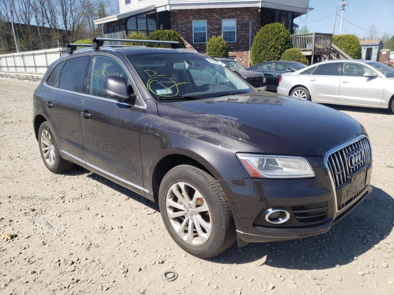 AUDI Q5 PREMIUM 2014 with VIN WA1LFAFP9EA057816 - Photo from auction