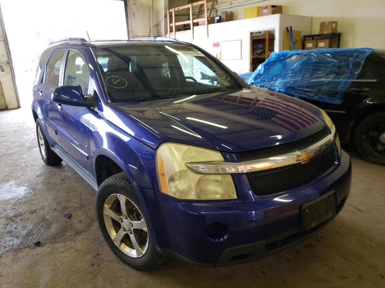 CHEVROLET EQUINOX LT 2007 with VIN 2CNDL73F876070246 - Photo from auction