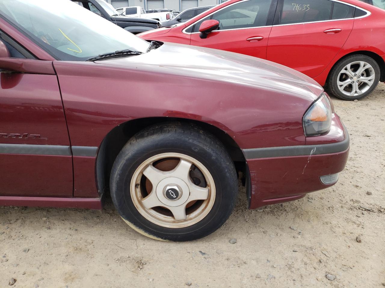 Photo 9 from auction – 2002 CHEVROLET IMPALA LS with VIN 2G1WH55KX29202419