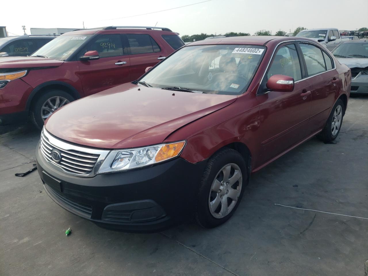 Photo 2 from auction – 2009 KIA OPTIMA LX with VIN KNAGE228295322571