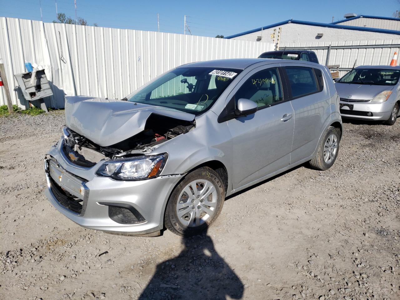 Photo 2 from auction – 2020 CHEVROLET SONIC with VIN 1G1JG6SB1L4114080