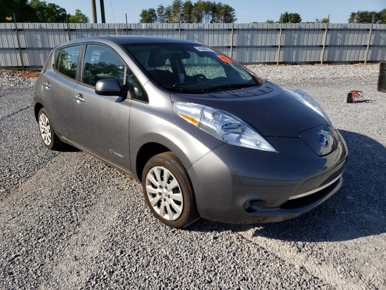 NISSAN LEAF S 2015 مع رقم تعريف المركبة 1N4AZ0CP9FC321986 - صورة من المزاد