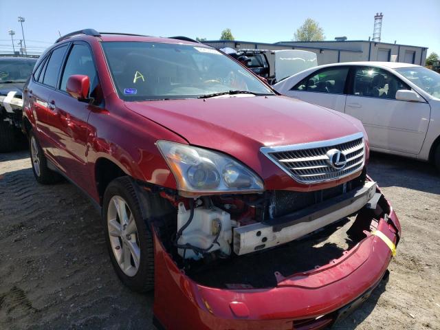 LEXUS RX 400H 2008 with VIN JTJHW31U682043890 - Photo from auction