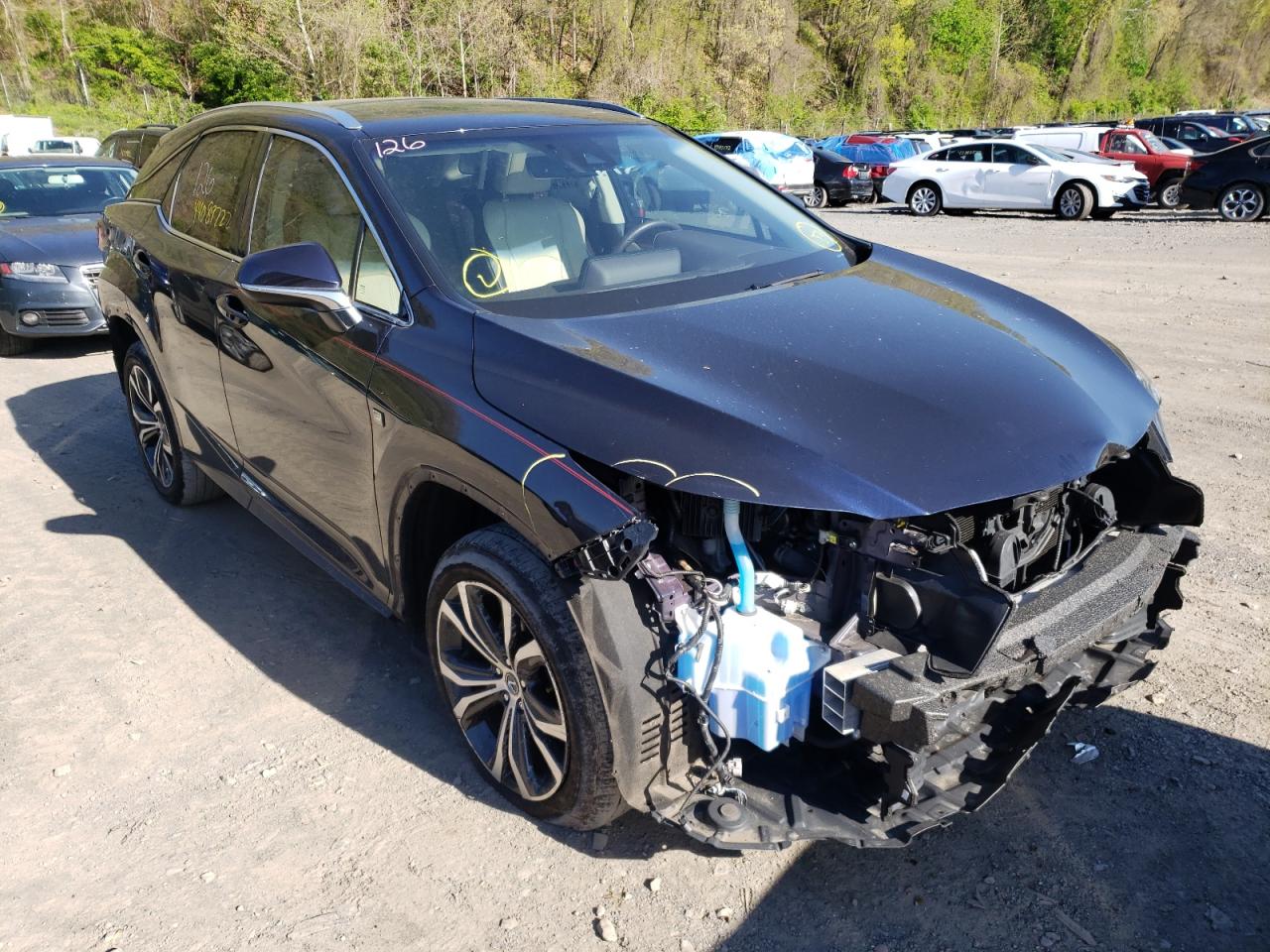 LEXUS RX 350 BAS 2018 with VIN 2T2BZMCA7JC159370 - Photo from auction
