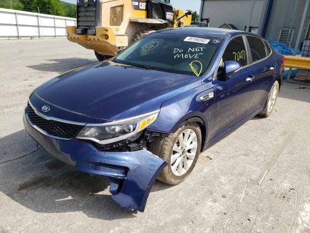 Photo 2 from auction – 2017 KIA OPTIMA LX with VIN 5XXGT4L32HG123389