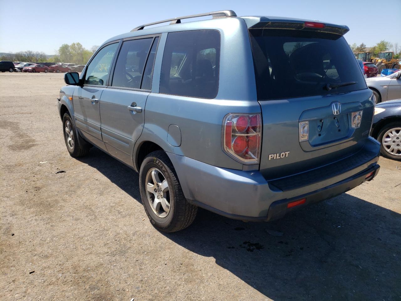 Photo 3 from auction – 2008 HONDA PILOT EXL with VIN 5FNYF18548B011250