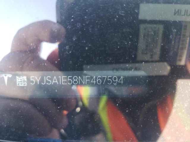 Photo 10 from auction – 2022 TESLA 3 with VIN 5YJSA1E58NF467594