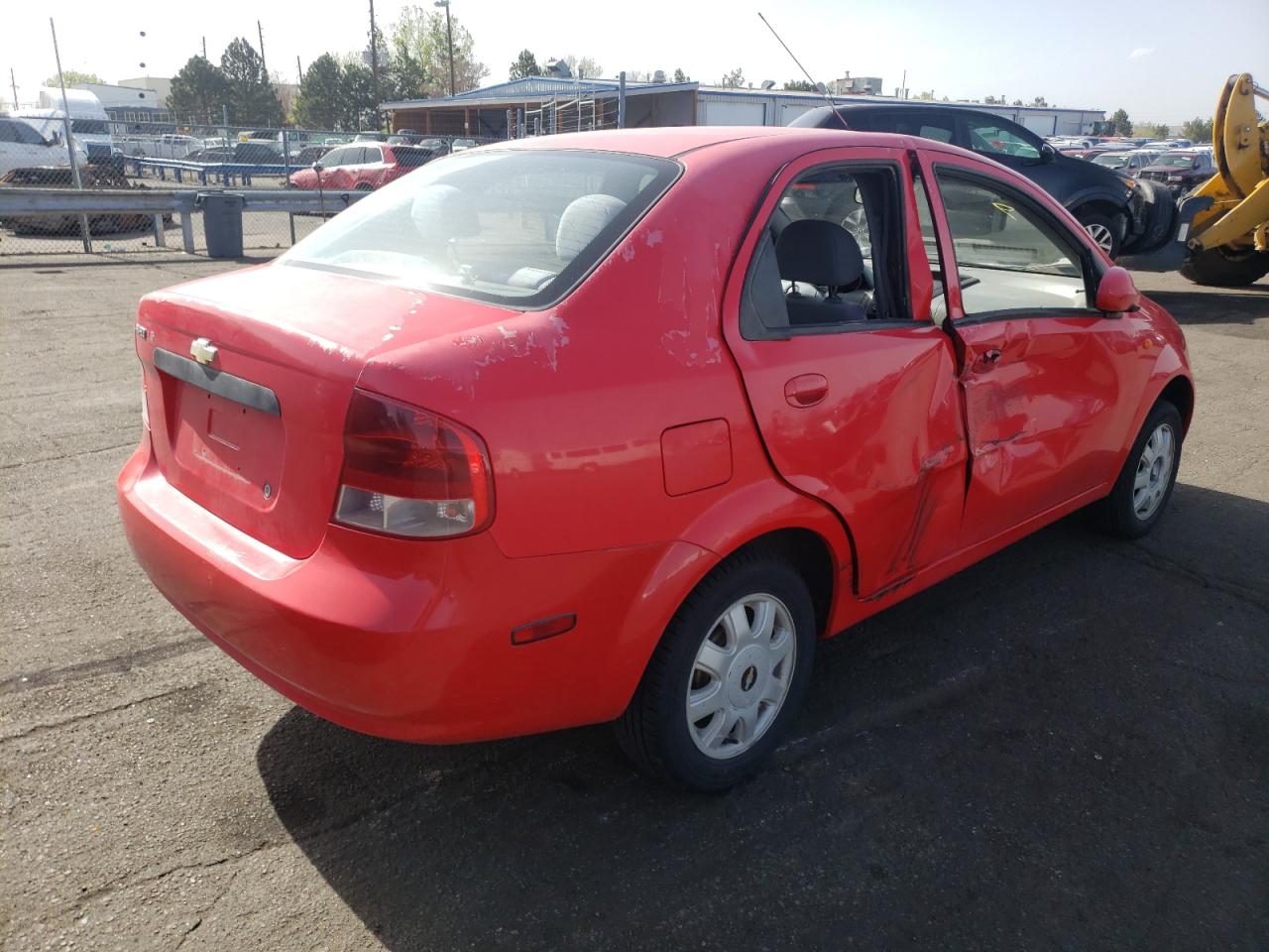 Photo 9 from auction – 2004 CHEVROLET AVEO with VIN KL1TD52614B191493