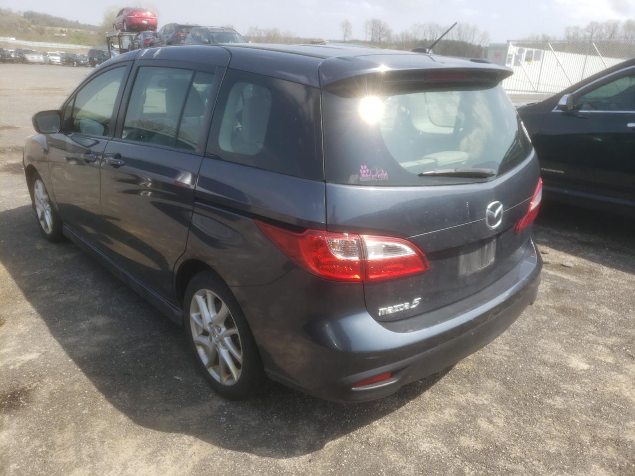 Photo 3 from auction – 2012 MAZDA 5 with VIN JM1CW2CL7C0125238