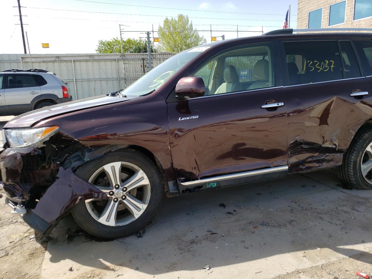 Photo 9 from auction – 2012 TOYOTA HIGHLANDER with VIN 5TDDK3EH0CS096001