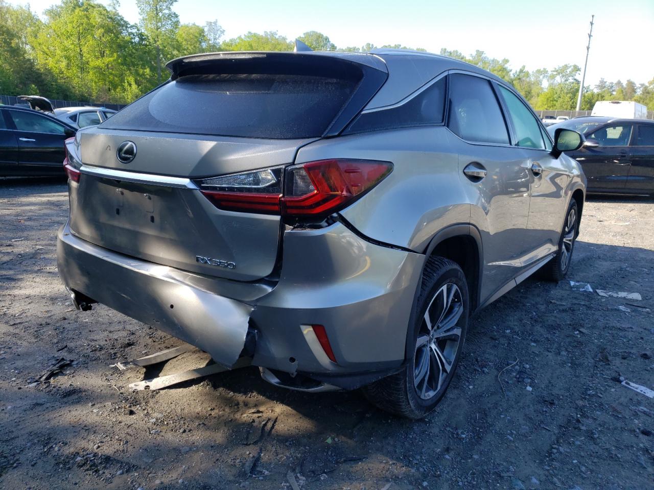 Photo 4 from auction – 2017 LEXUS RX 350 BAS with VIN 2T2ZZMCA1HC054963