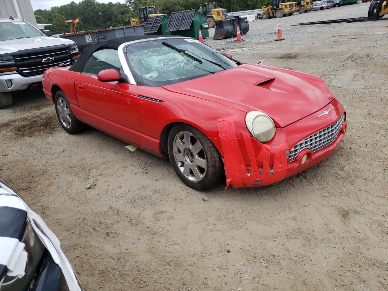 FORD THUNDERBIR 2003 with VIN 1FAHP60A63Y106118 - Photo from auction