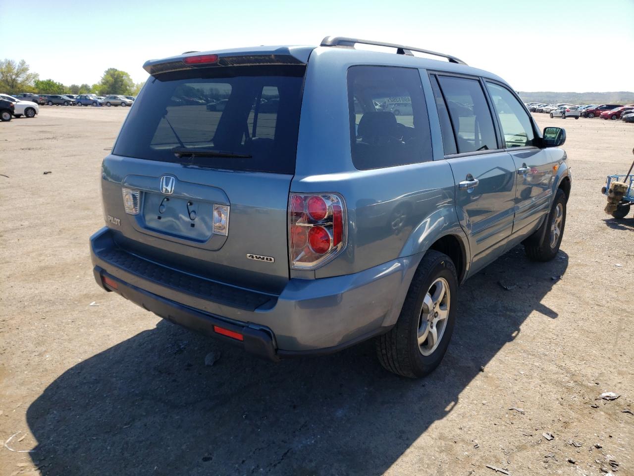 Photo 4 from auction – 2008 HONDA PILOT EXL with VIN 5FNYF18548B011250