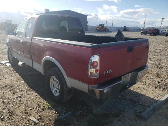 Photo 3 from auction – 1999 FORD F150 with VIN 2FTRX18W4XCA06663