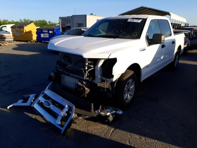 Photo 2 from auction – 2017 FORD F150 SUPER with VIN 1FTEW1CP6HKC45047
