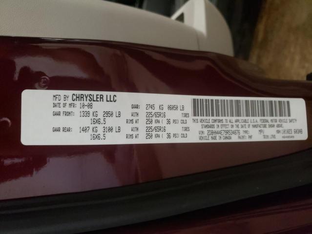Photo 10 from auction – 2009 DODGE GRAND CARA with VIN 2D8HN44E79R534876