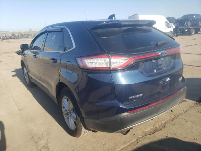 Photo 3 from auction – 2017 FORD EDGE SEL with VIN 2FMPK3J93HBB21375