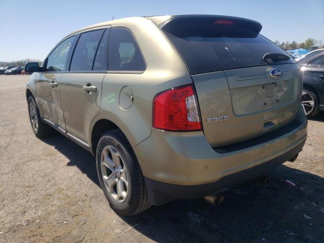 Photo 3 from auction – 2013 FORD EDGE SEL with VIN 2FMDK3JC8DBA32944