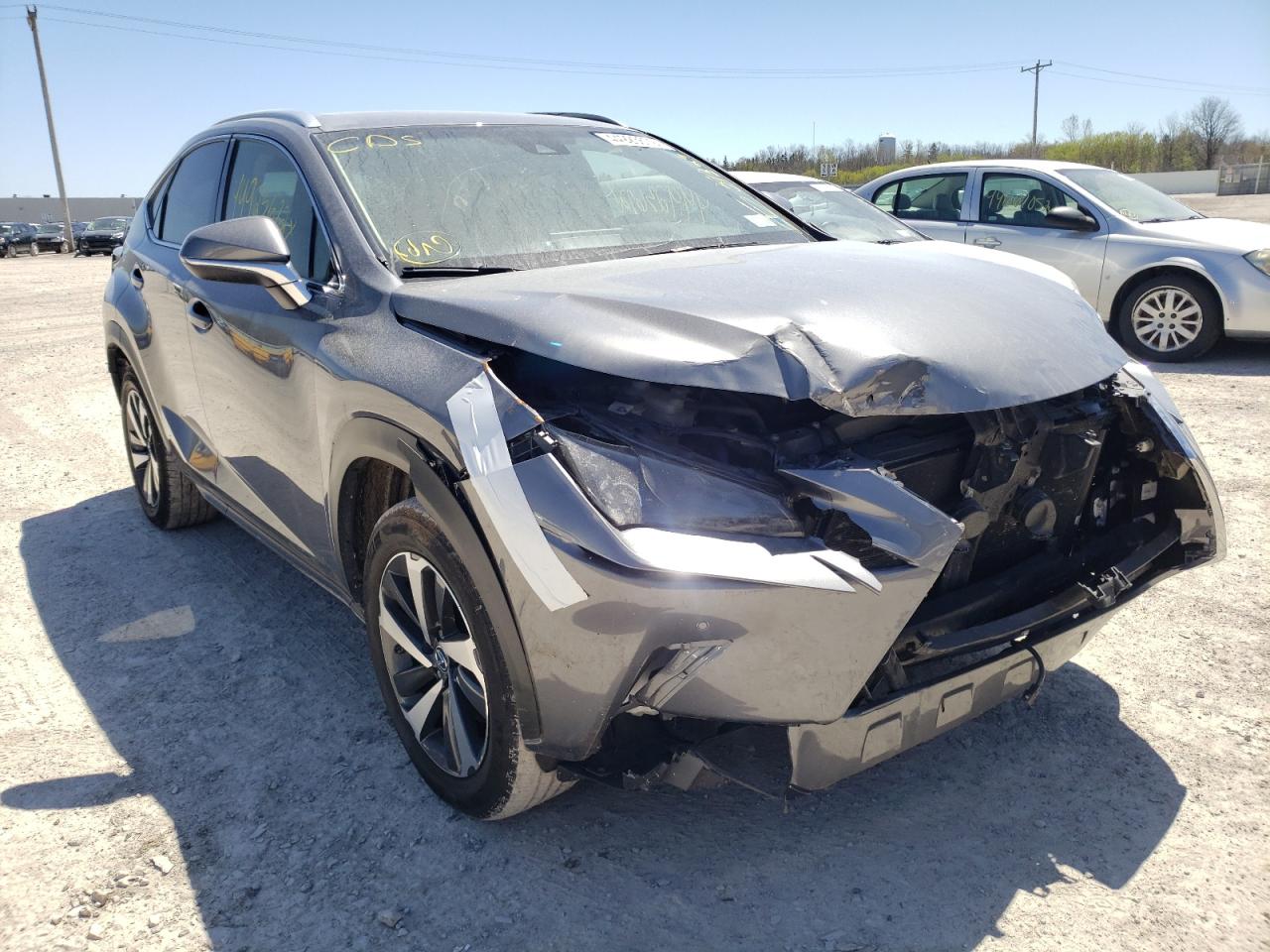 LEXUS NX 300 BAS 2018 with VIN JTJBARBZ3J2154551 - Photo from auction